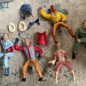 Lot of 5 Hartlqnd 1950 Roy Rodgers and Friends